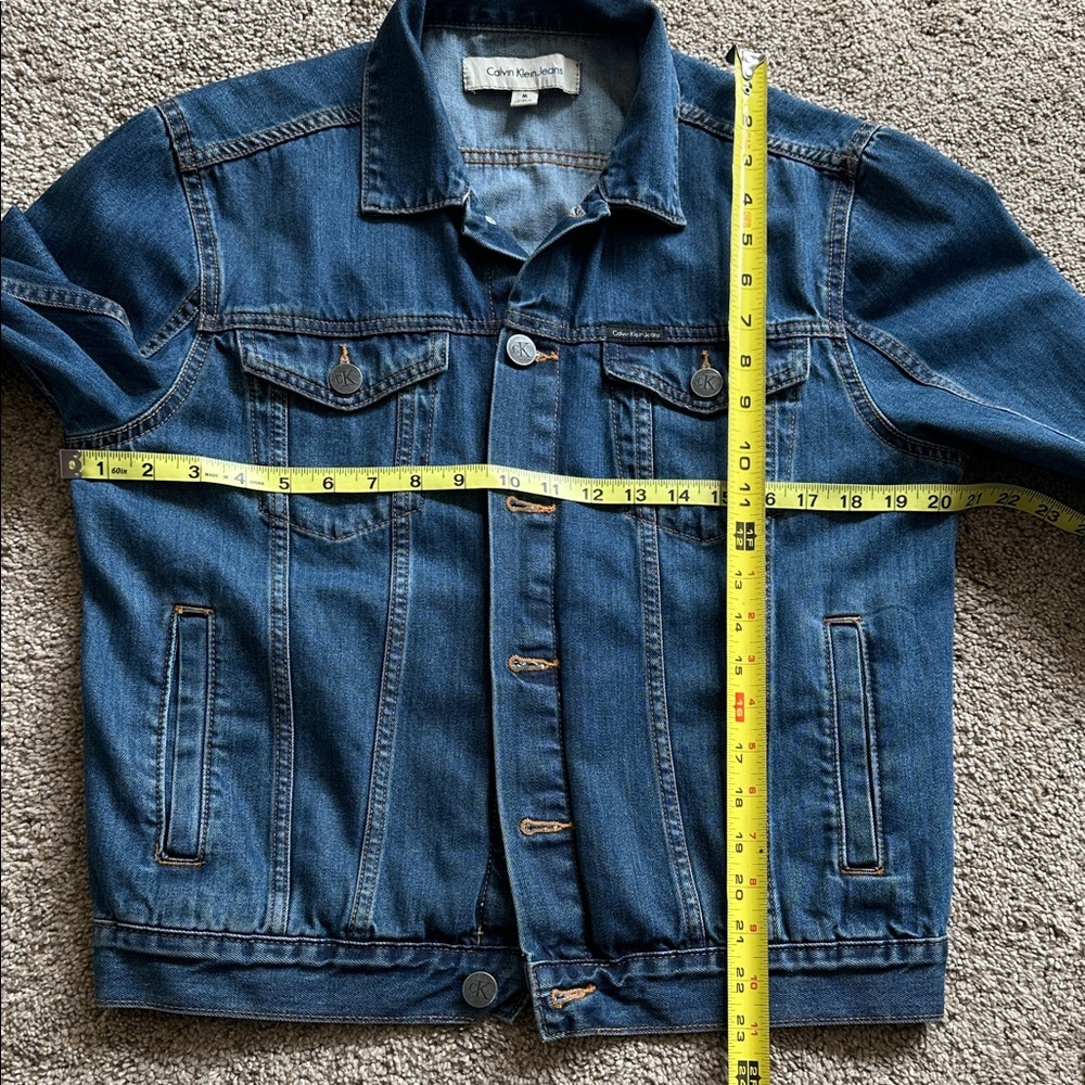 Calvin Klein Classic Blue Jean Jacket - Picture 6 of 10